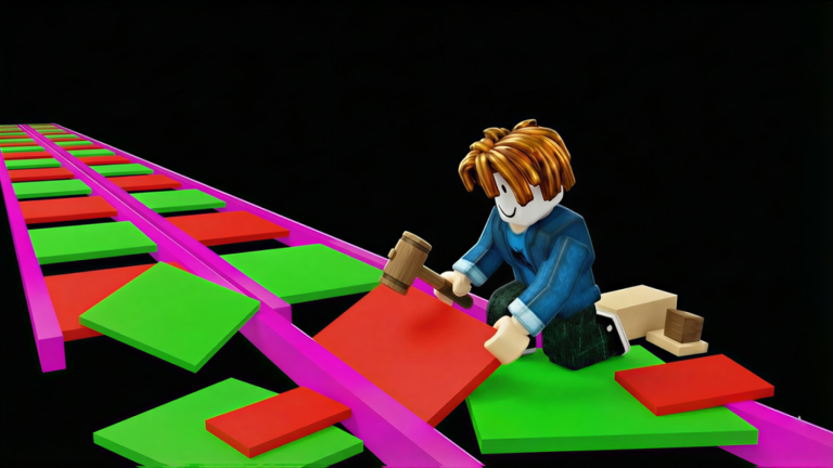 Build A Glass Bridge 🔨 screenshot