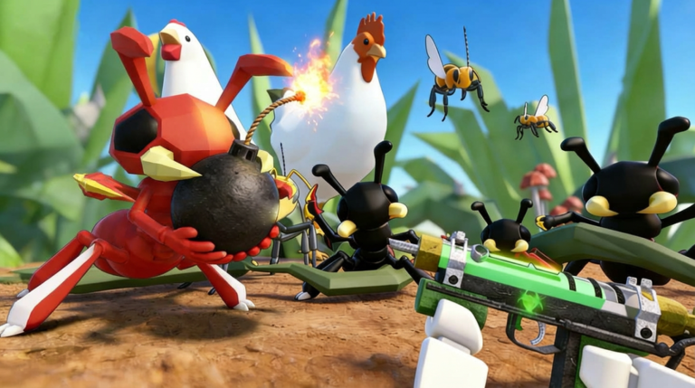 [🌿New🌱] Garden Survival: Ant Game🐜☠️ screenshot