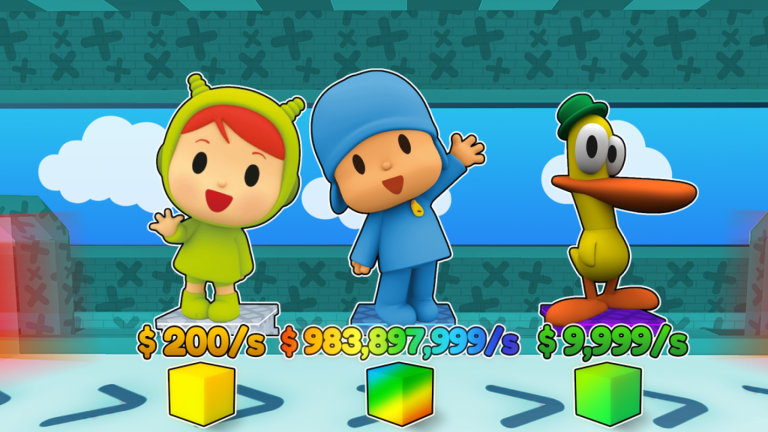 2 Players Pocoyo Tycoon screenshot