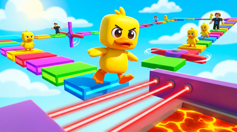 Obby But You're a Duckling  🐤 screenshot