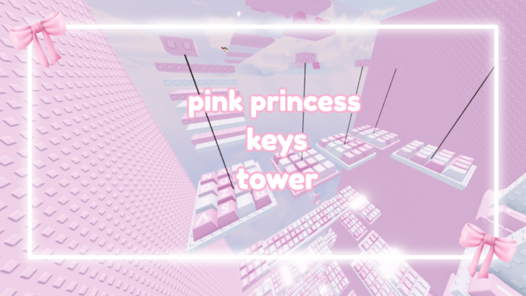 Pink Princess Asmr Keys Tower! 👑 screenshot