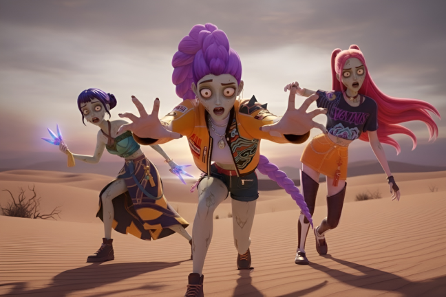 🧟 KPOP Demon Hunters Zombies 🧟 screenshot