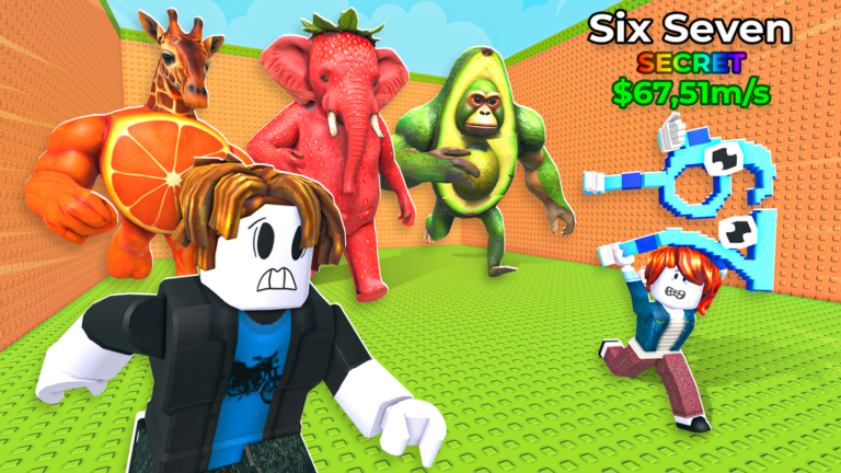 Escape Guards to Grab Brainrots 🧠 screenshot