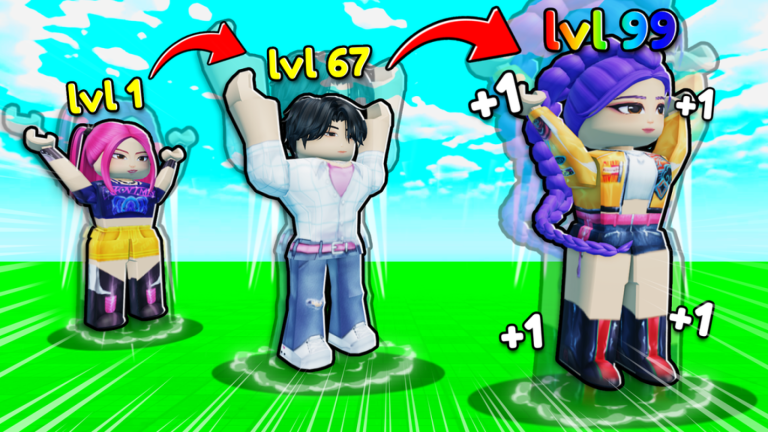 KPop Demon Hunters +1 Size Per Click screenshot