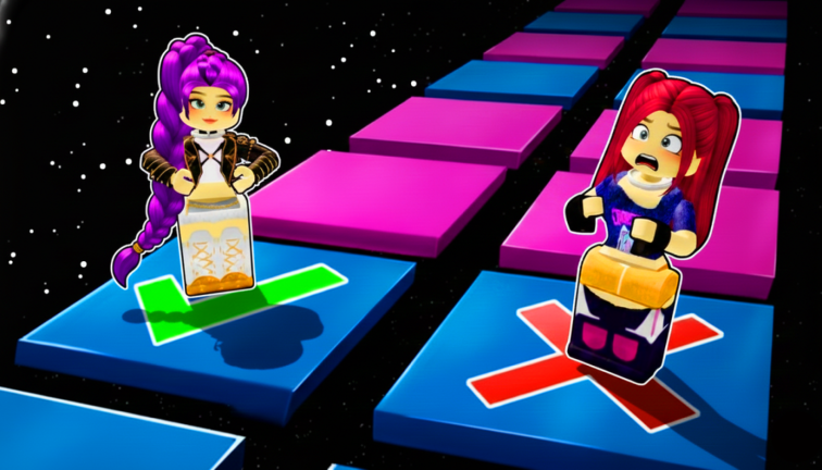 🎵 KPOP DEMON HUNTERS GLASS BRIDGE 🎵 screenshot