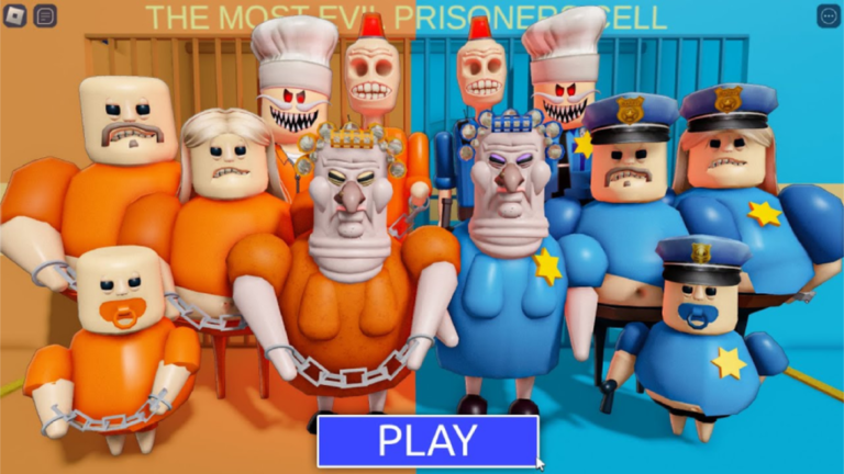 PRISONER VS POLICE PRISON RUN! (Obby) screenshot