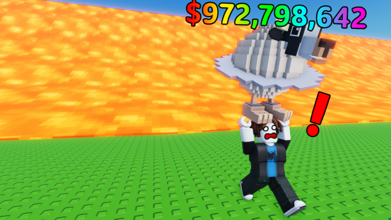 Escape Lava Tower For Brainrots!  screenshot