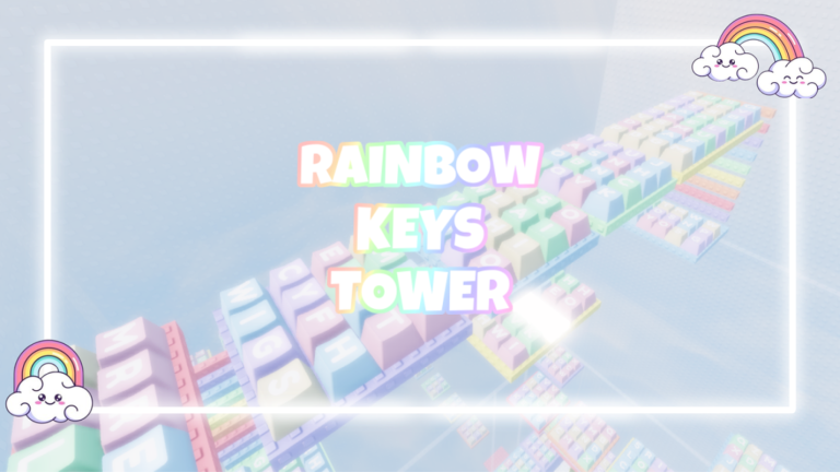 Pastel Rainbow Keys Tower! 🌈 screenshot