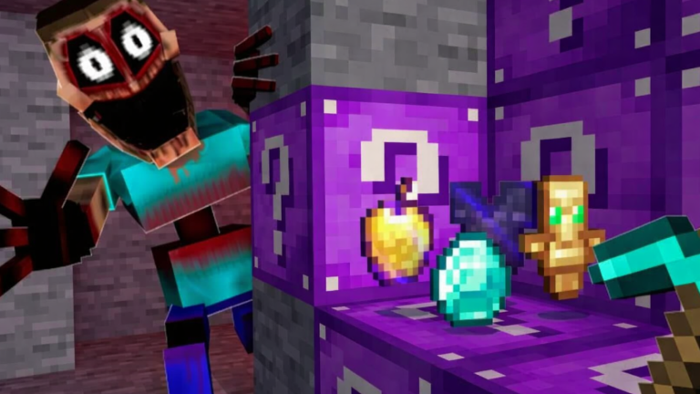 ⛏️Lucky World! 💜 (AMETHYST LUCKY BLOCKS) screenshot