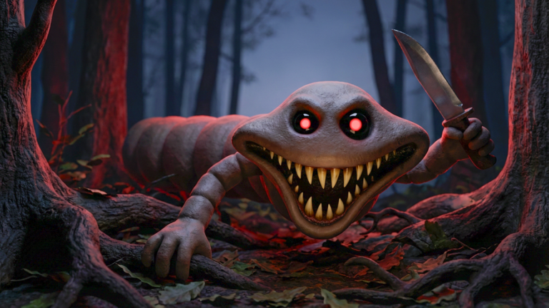 🪱 SURVIVE HUNGRY WORM THE KILLER 🪱  screenshot