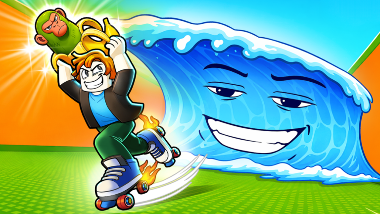 Skate Waves For Brainrots screenshot