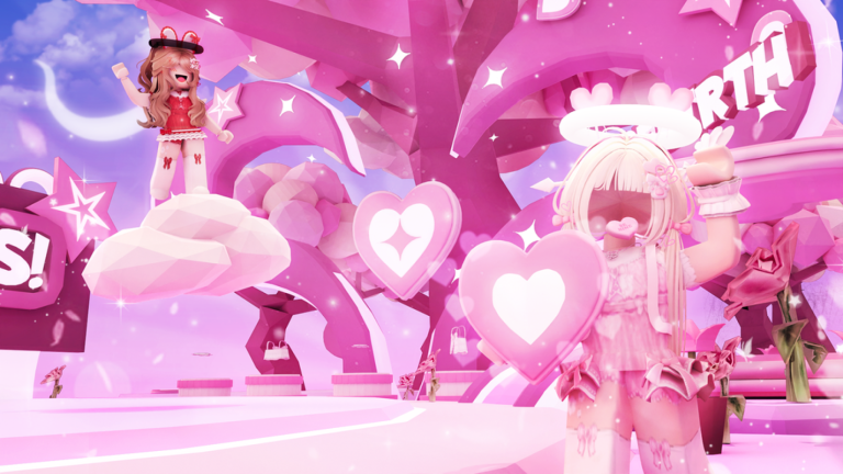 My Dreamy Sky 🎀 [Aesthetic Duo Obby] screenshot