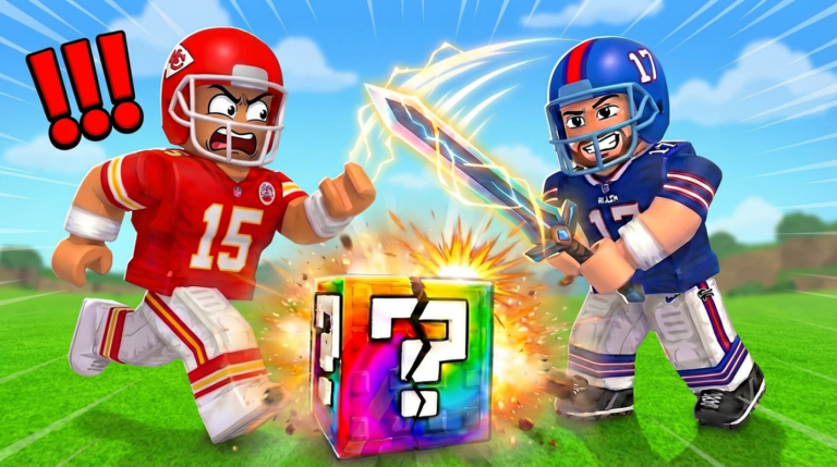 Break a Lucky Block for Football Players screenshot