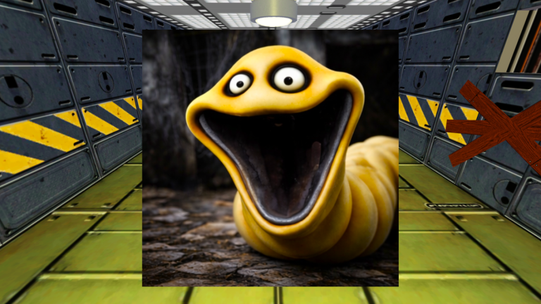 🪱 SURVIVE HUNGRY WORM IN AREA 51 🪱 screenshot