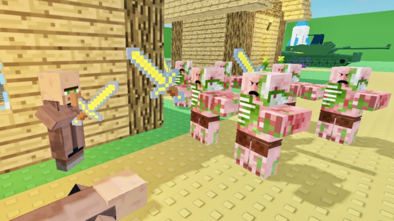 Zombie Pigman vs Village screenshot