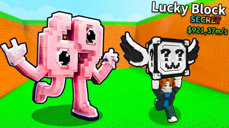 Escape Guards to Steal Lucky Blocks 🧠 screenshot