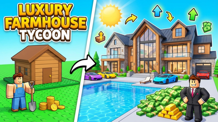 Luxury Farmhouse Tycoon screenshot