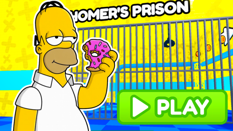 🍩 HOMER PRISON RUN OBBY 🍩 screenshot