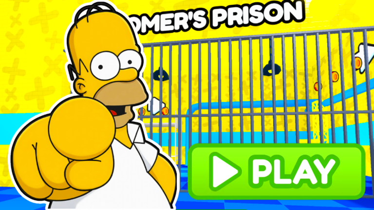 🍩 HOMER PRISON RUN OBBY 🍩 screenshot