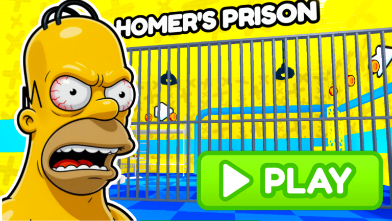 🍩 HOMER PRISON RUN OBBY 🍩 screenshot