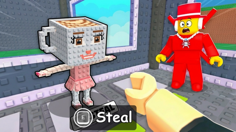 Steal From Baby Brainrots🤫 screenshot